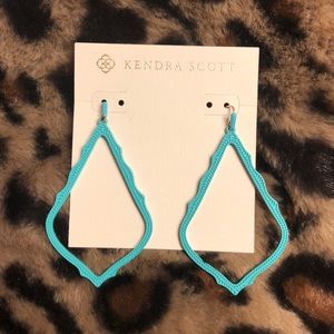 Kendra Scott Sophee Aqua earrings